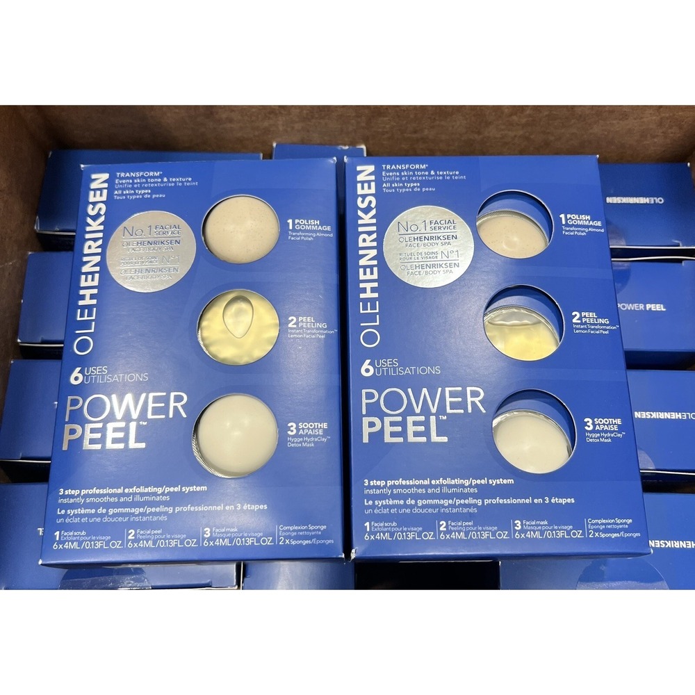 Ole Henriksen Set 2x Transform Power Peel  Facial System (6pack) 54 ml Face Skin